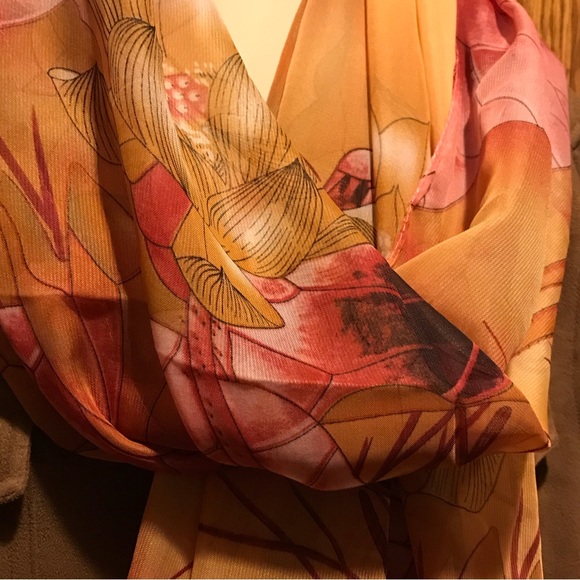 NEW! Chiffon Scarf - Picture 5 of 6